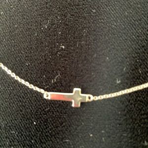 Silpada Simplex Cross Necklace